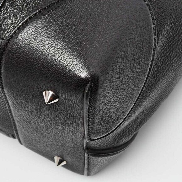 Givenchy Black Lambskin Leather Medium Lucrezia Tote Bag - Picture 4 of 12